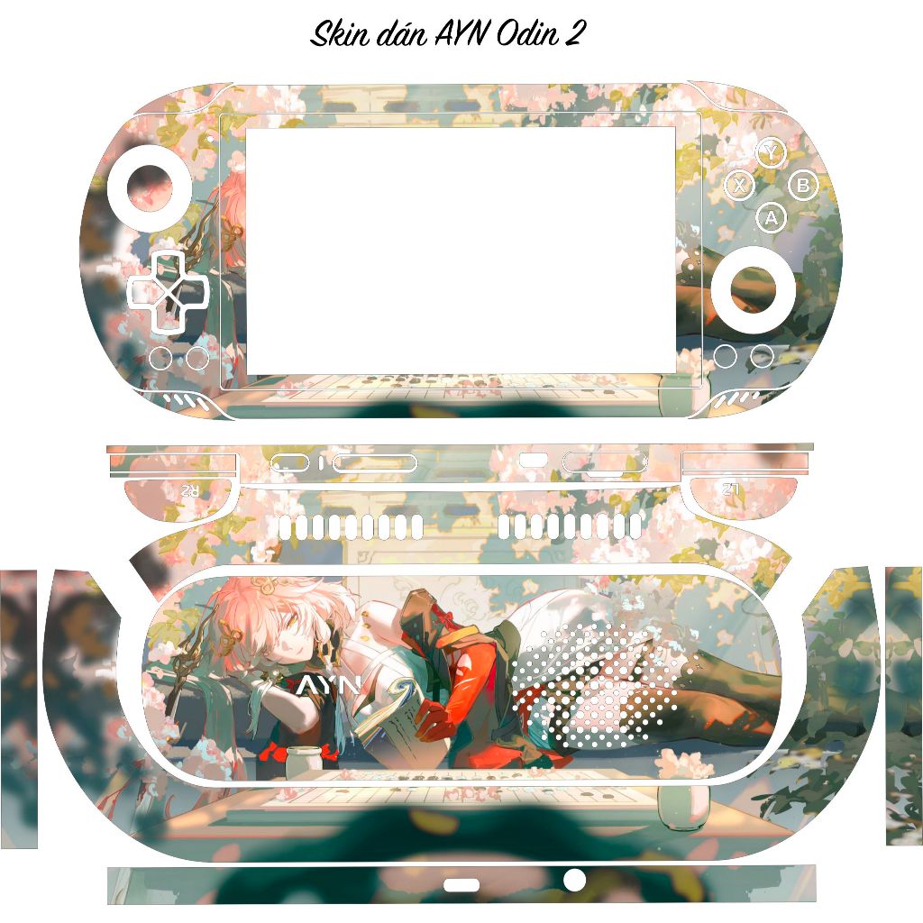 Skin dán AYN Odin 2 Mini mẫu Changli | Film 3M | có custom miếng dán theo yêu cầu