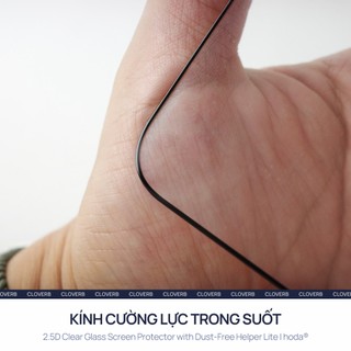 Kính Cường Lực HODA cho iPhone 17 Pro Max Kèm Khung Dán Trong Suốt Full Màn Không Lẹm Viền