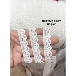 ren viền trang trí 1.6cm ( 10m ) có giãn tốt