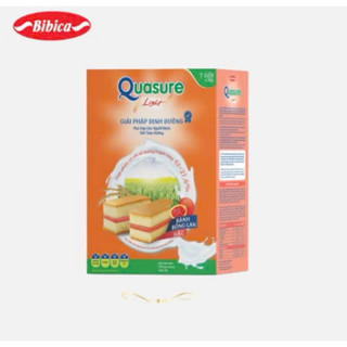 Bánh bông lan tiểu đường qusure vị gấc  hộp 126g