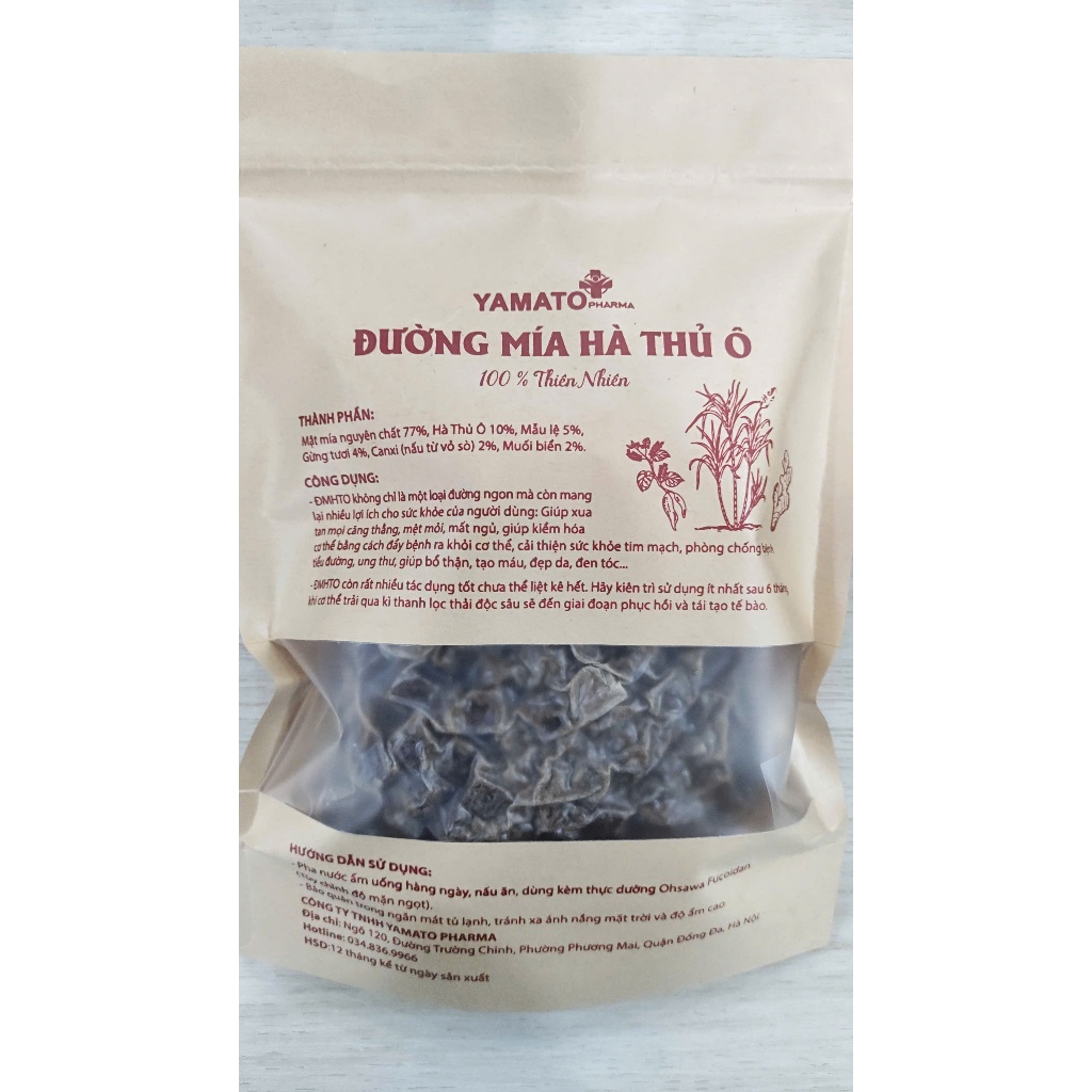 Đường mật mía Hà Thủ Ô Loại Đặc Biệt - Tiểu Đường, Mỡ Máu, Ung Thư, Huyết áp, Tim mạch