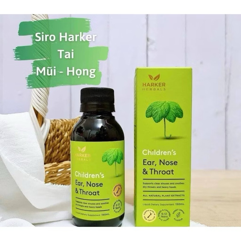 [date 2/2029]siro tai mũi họng Harker xanh lá Ear Nose & Throat - New ...