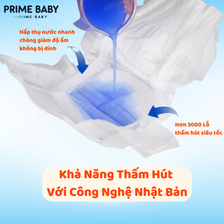 Bỉm Quần Prime Baby, Tã Trẻ Em Thương Hiệu PrimeBaby Size XXL, Bỉm Hoa Qủa Trẻ Em Mềm Mại Thoáng Khí