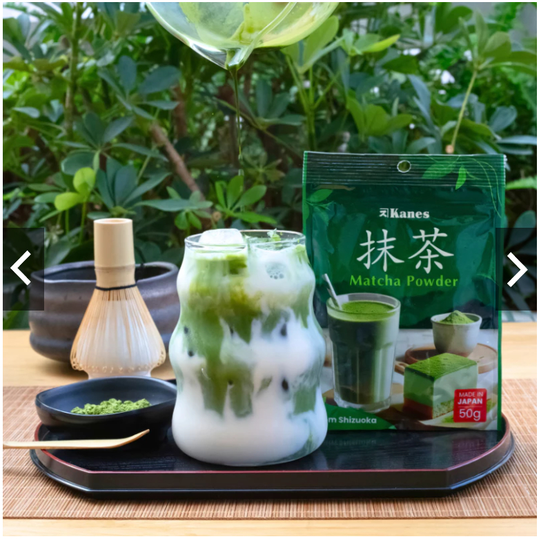 DATE T12/2026 ( Matcha Kanes) Bột trà xanh Matcha Nhật Bản Kanes 50g/ 300g