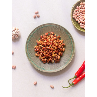 Đậu phộng sấy tỏi ớt hũ 250g