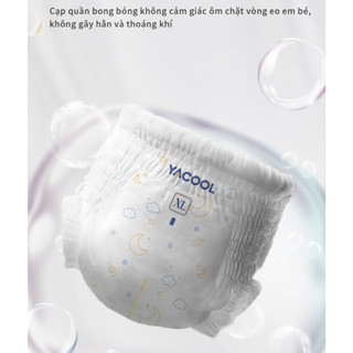 Tã/Bỉm Quần/dán Yacool Roumeng Lightyear Đủ Size siêu thấm xuyên đêm Cho Bé Yêu