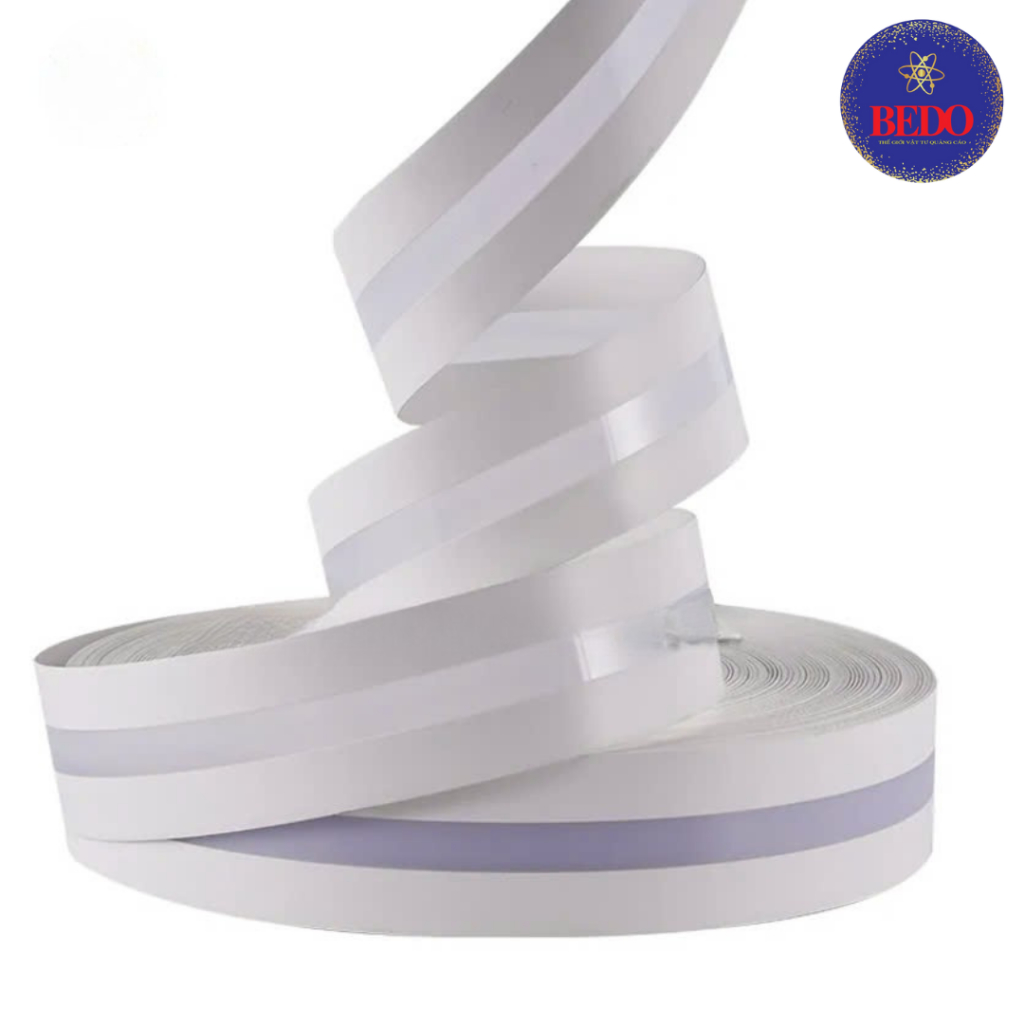 Chân Nhựa Uốn Chữ Nổi 3D BEDO Nhựa 5cm Dày 1mm Cuộn 50m 100m Làm Bảng Hiệu Quảng Cáo LED