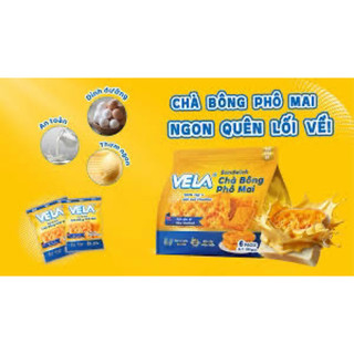 Bánh sanwick chà bông phô mai 280g túi 6 cái