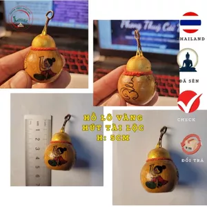 Mặt Dây Chuyền Hồ Lô Vàng 5cm – Đơn Giản Nhưng Tinh Tế