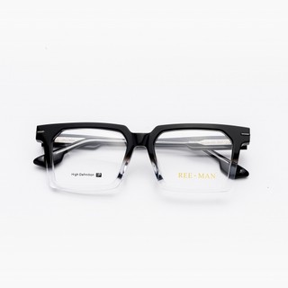 [RM] Kính Mắt Cận Dáng Vuông Reeman 3530 Eye Plus Gọng Kính Nhựa Nguyên Khối Cao Cấp Dành Cho Mặt To