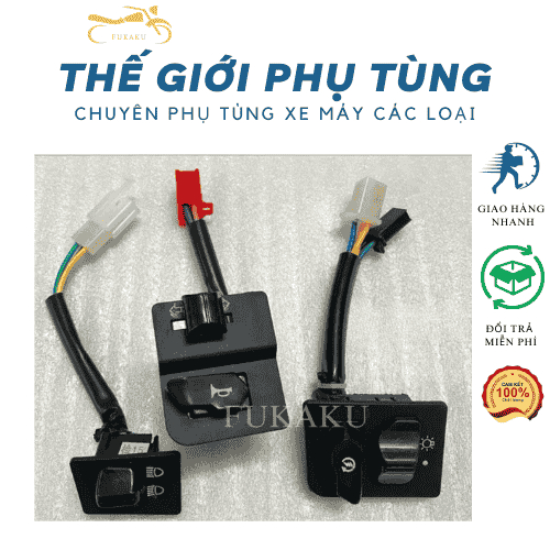 Bộ Cùm Công Tắc Xe Sirius Fi Hàng Cao Cấp