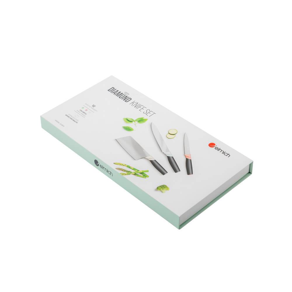 Bộ dao inox 3 món đóng hộp Elmich EL-8410