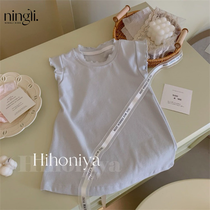 (Order) Váy 2 lớp rời kèm váy trong + lớp ren ngoài hoa tuylip xinh xắn dành cho bé gái (có thể tăng dài để mặc dài)