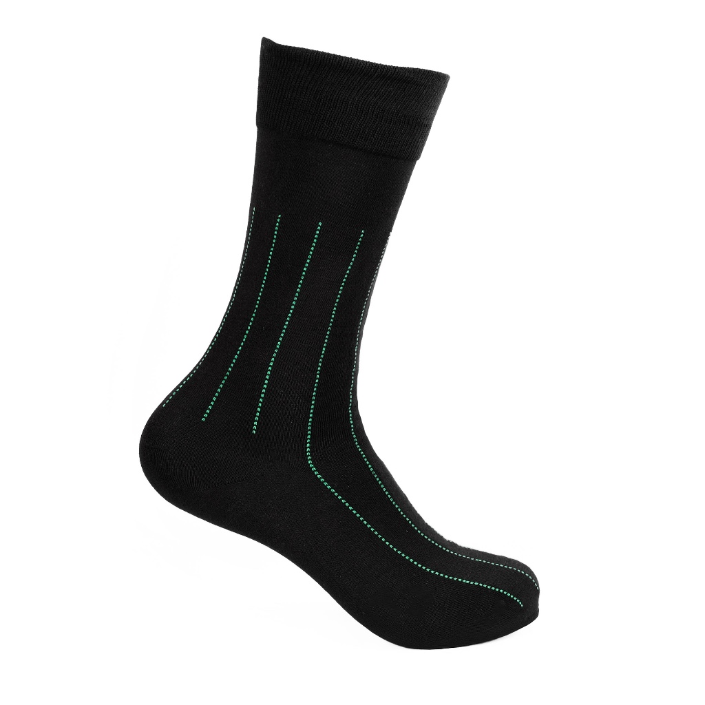 Ảnh Tất Cổ Cao Mang Giày Tây - CLASSIC SOCKS VO09 -  Cotton Co Giãn Thấm Hút Tốt - Thương Hiệu Be Classy 1