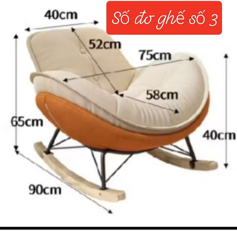 Ga bọc đệm ghế lười . bập bên thư giãn