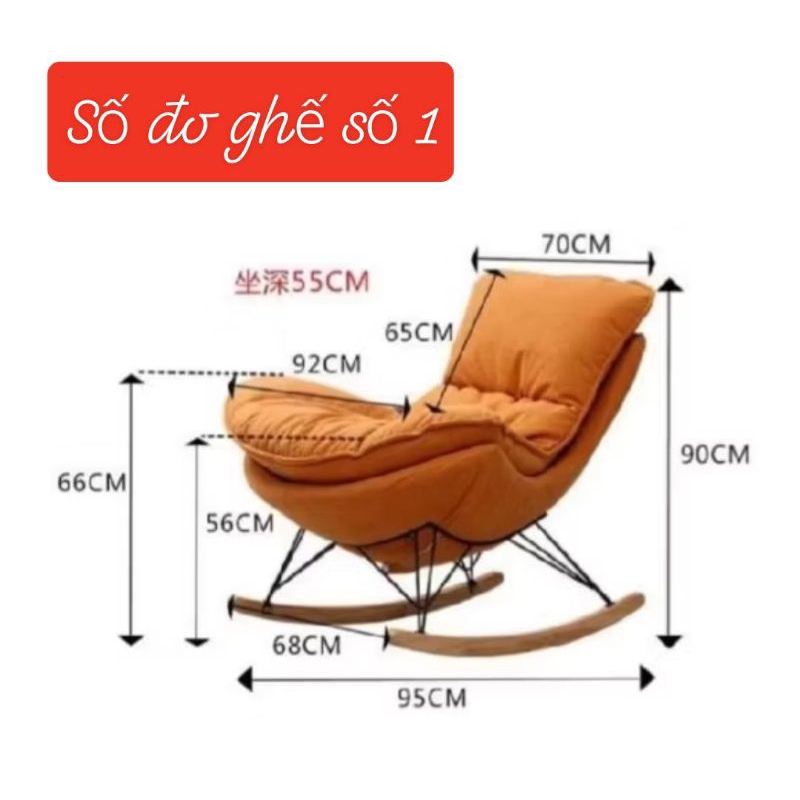 Ga bọc đệm ghế lười . bập bên thư giãn