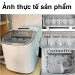 (Có Sẵn)  Máy làm đá mini công suất lớn hoàntoàn tự động 15kg đá Tạo Đá Siêu Tốc Trong 6 - 8 Phút — ảnh 5