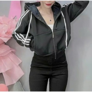 [HOT] [Áo Khoác Nỉ Tay Phối Viền, Nón To Có Túi Trong Đủ Màu Đủ Size Cho Chị Em Lựa Chọn