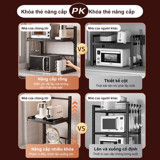 Kệ Lò Vi Sóng Có thể mở rộng Kệ Để Đồ Nhà Bếp phẩm chất cao kệ bếp đa năng