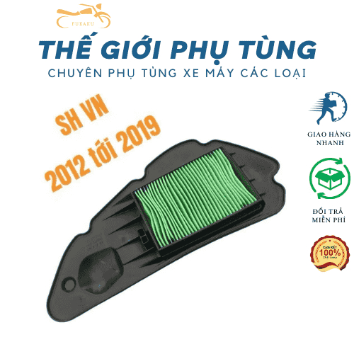 Lọc Gió Sh Việt 125/150 (2012 Đến Đời 2019) Hàng Cao Cấp