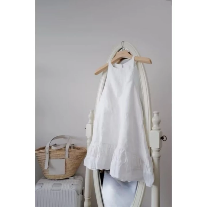 Váy xòe ngắn đuôi cá, váy xòe A, Váy cổ yếm có bigsize 40kg-120kg