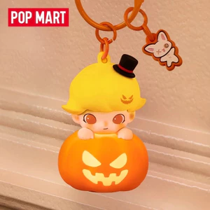 POPMART Móc khóa LABUBU Bí Ngô Happy Halloween Party Series HÀNG CÓ SẴN HOẢ TỐC Móc Khoá Phát Sáng