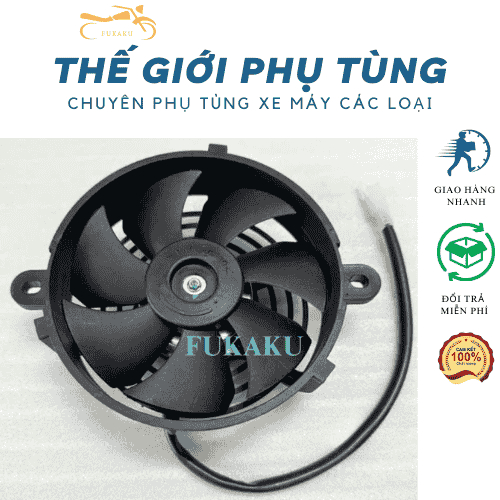 Quạt Gió Két Nước Làm Mát Cho Xe SH Ý, Dylan, PS, @ Hàng Cao Cấp