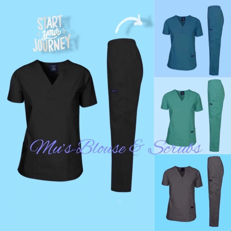 SCRUBS[NAM] SCRUBS LINE PEN BLOUSE& SCRUBS chất liệu KAKI LỤA CAO CẤP ...