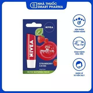 Son dưỡng ẩm chuyên sâu Nivea có màu (4.8g)