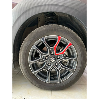 Decal dán mâm XL7 (bộ 5 bánh)