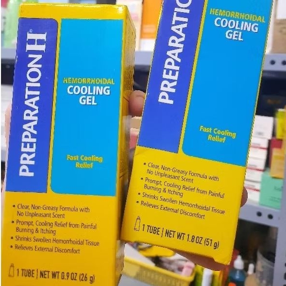 [ĐỌC KỸ MÔ TẢ] Kem bôi trĩ nội, ngoại Preparation H của Mỹ (Gel làm mát ...