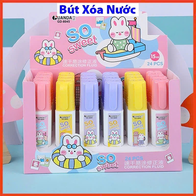 Bút xóa nước Bút tẩy cute cho học sinh nhiều hình siêu dễ thương, thiết kế đơn giản dễ sử dụng