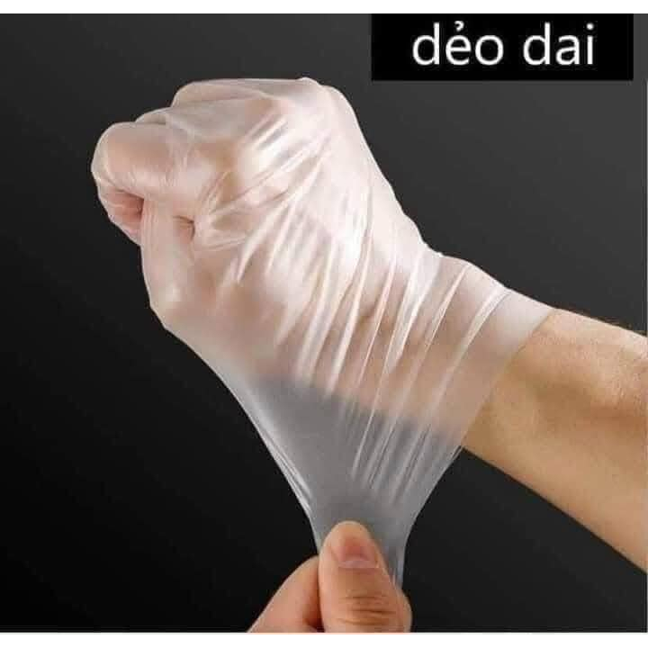 HỘP 100 GĂNG TAY VICTORIA DAI MỎNG TIỆN LỢI CHO GIA ĐÌNH
