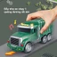 Đồ chơi mô hình xe chở rác mở được nắp thùng bằng hợp kim và nhựa, có nhạc và đèn, chạy cót, kích thước lớn
