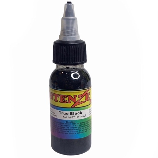 Mực tập xăm intenze true black và bright red 30ml - lavashop