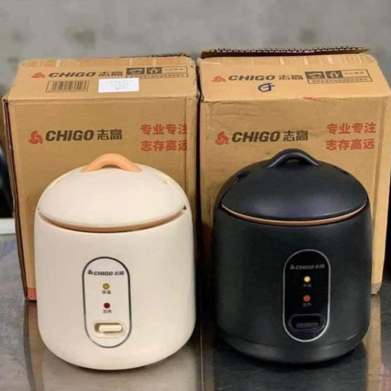 NỒI CƠM ĐIỆN CHIGO DUNG TÍCH NHỎ, 1200ML NỘI ĐỊA TRUNG SIÊU XỊN