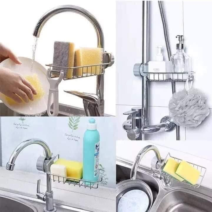 KỆ ĐỂ ĐỒ TREO VÒI RỬA BÁT SIÊU TIỆN LỢI