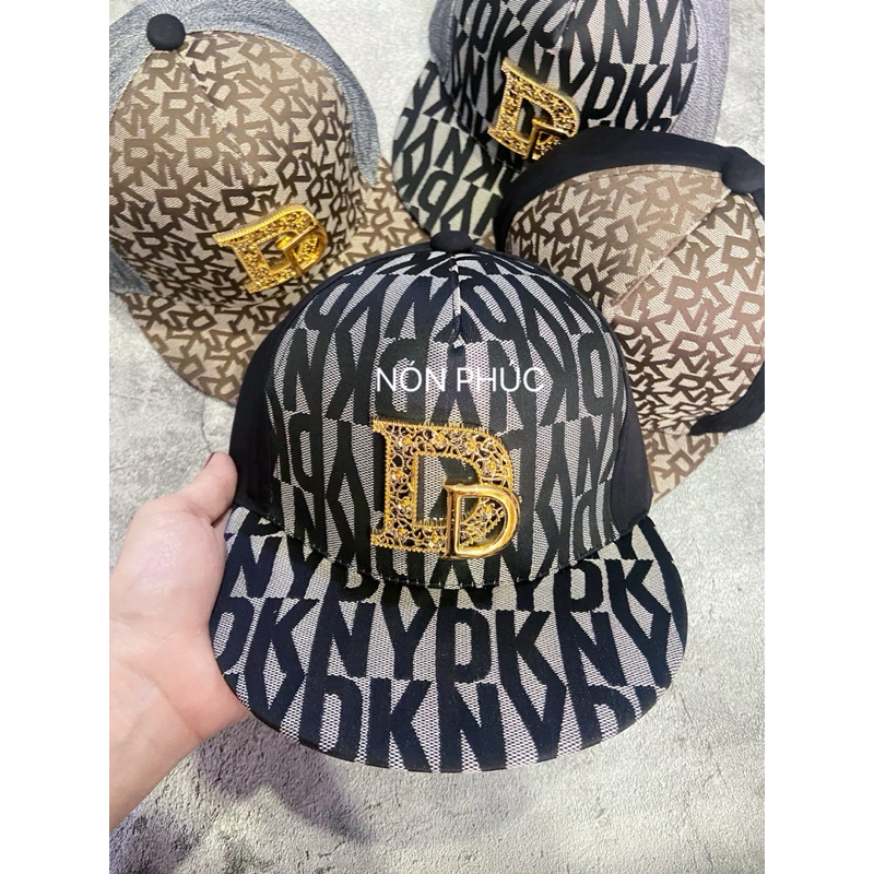 [Bé 3-5tuổi]MŨ SNAPBACK,HIPHOP DKNY CHO BÉ