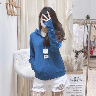 Áo chống nắng nữ thông hơi che kín mặt, chống tia cực tím UV 98% , túi có khoá , thoáng mát