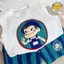 QC - Set quần áo vui nhộn thể thao hàng quảng châu vải mềm mại cho bé trai bé gái