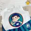 QC - Set quần áo vui nhộn thể thao hàng quảng châu vải mềm mại cho bé trai bé gái