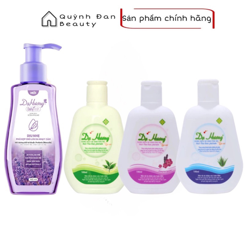Dung Dịch Vệ Sinh Phụ Nữ Dạ Hương 100ml