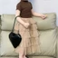 Set Bộ Bé Gái Áo Kiểu Thun Kèm Chân Váy Tầng Form Dài Set Mẹ Và Bé Siêu Xinh