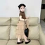 Set Bộ Bé Gái Áo Kiểu Thun Kèm Chân Váy Tầng Form Dài Set Mẹ Và Bé Siêu Xinh