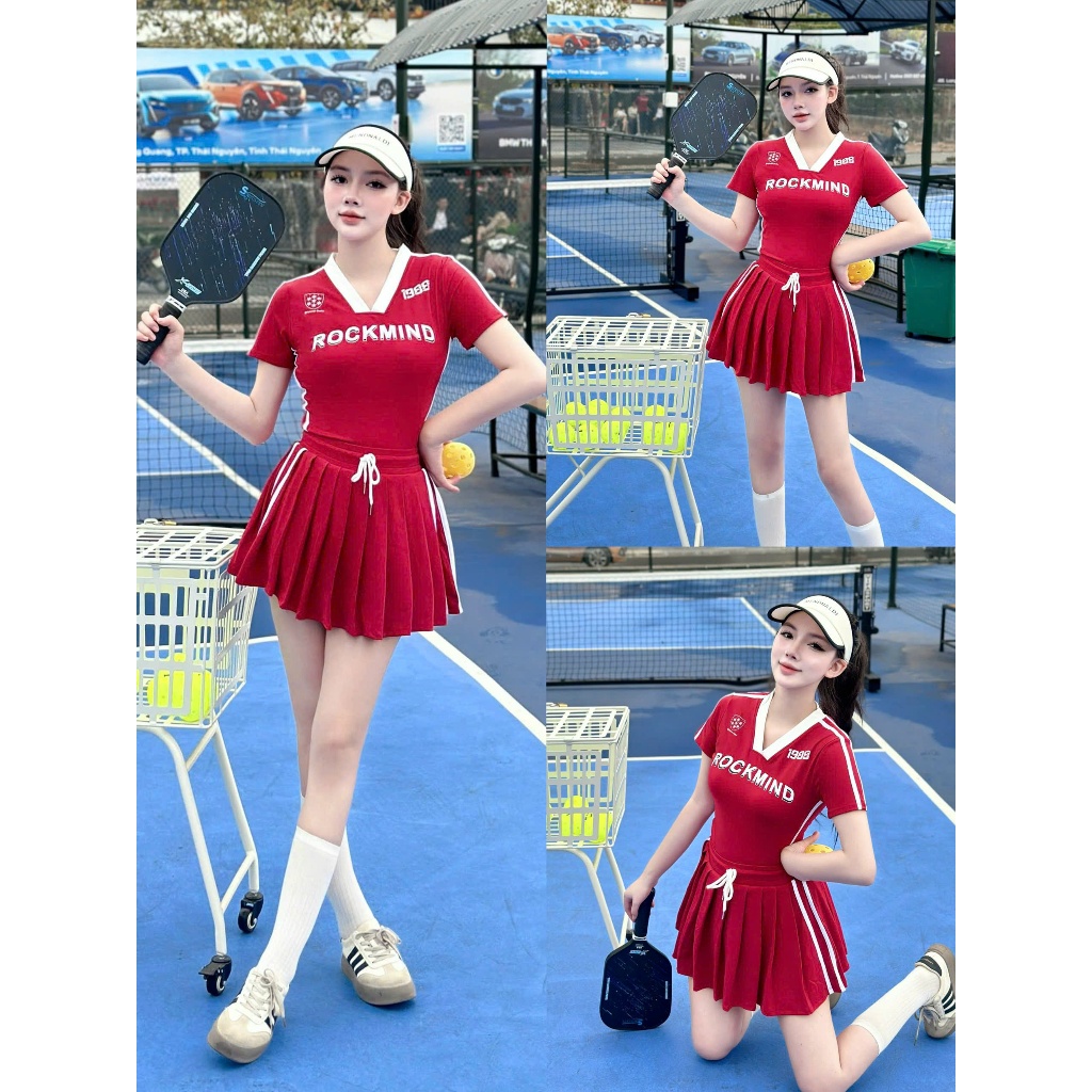 PICKLEBALL 2025 BỘ THỂ THAO NỮ CHƠI PICKLEBALL GOLF TENNIS...