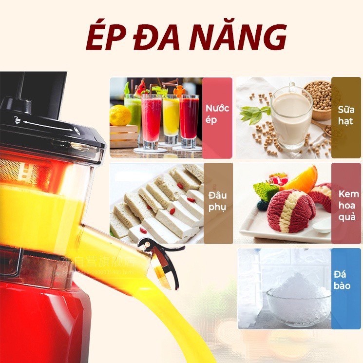 Máy ép chậm nguyên quả HONGXING RH312 ép nước tươi nguyên chất