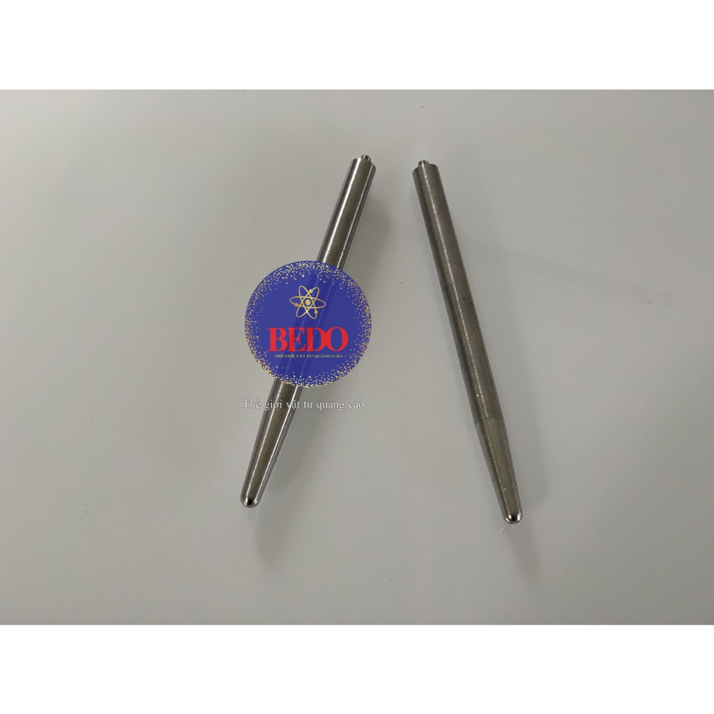 Chân Đỡ Khung Tranh LED BEDO Inox Cao Cấp 10x0.7cm Chống Gỉ Để Bàn Menu Điện Chuyên Nghiệp