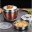 CẶP LỒNG ĐỰNG CƠM GIỮ NHIỆT 2 NGĂN COOKER - Inox Dày 1.3L Cao Cấp