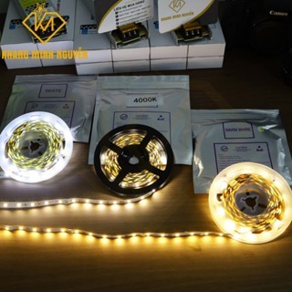 (Giá cuộn 5m)60 Led/mét - LED dây 2835 12V cuộn 5m - có keo dán Ánh sáng trắng 6000K, vàng ấm 3000K, trung tính 4000K