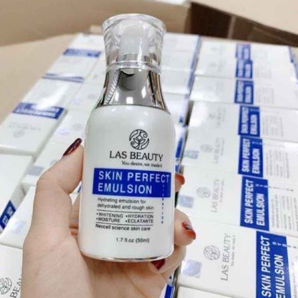 Combo 2 chai- Tặng 2 vỉ vitamin E -  Sữa dưỡng Rong Nho Nhật Bản Las Beauty truyền trắng dưỡng da căng bóng Skin Perfect